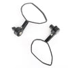 F2 (18-22mm) - Black, Right & Left Handlebar Mirrors (2018-2022)