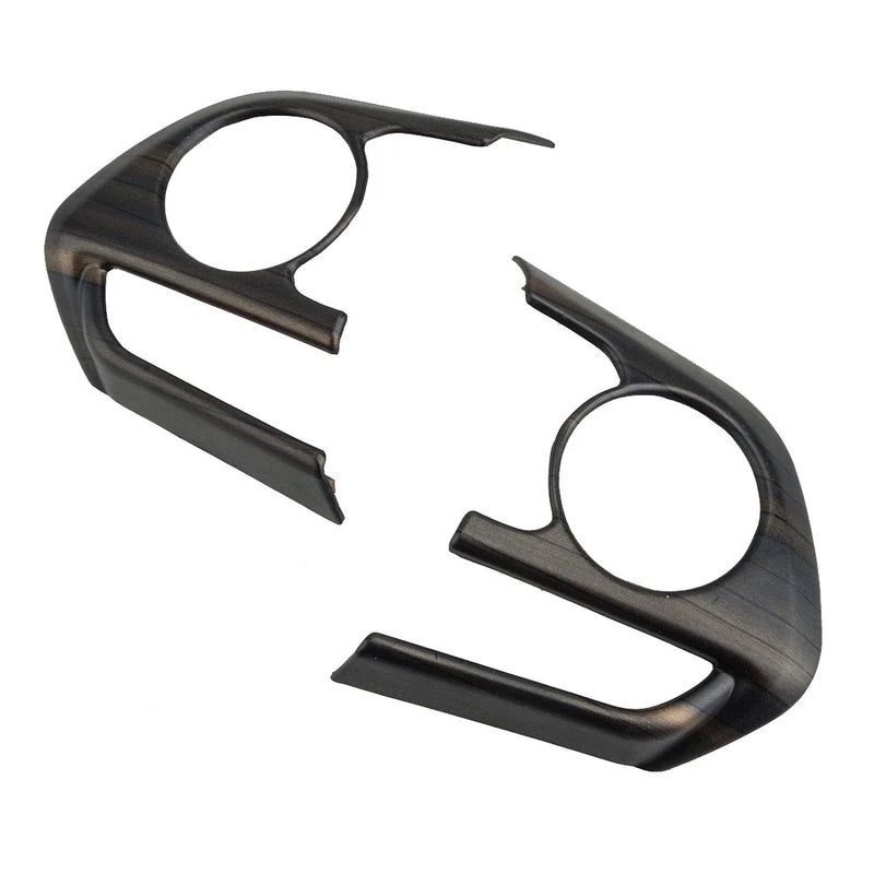 Toyota RAV4 Wood Grain Steering Wheel Button Cover Trim (2019-2021)