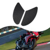 Motorcycle Gas Tank Traction Pad Set / Black / Gas Tank Traction Pad Set