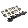 Universal Scooter 10 x M6 Body Fairing Bolts Fastener Clips