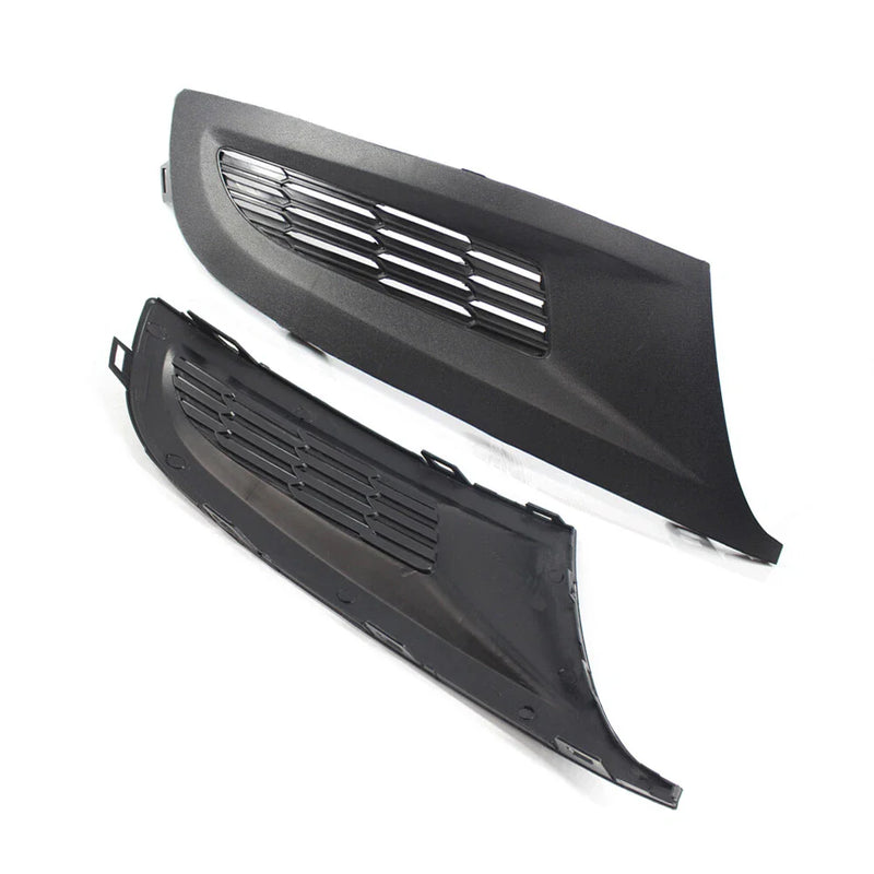 VW Polo Front Lower Bumper Fog Light Grille Covers (2010-2014)