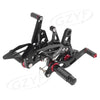 Suzuki SV650 CNC Adjustable Rearset Footpegs (2017)