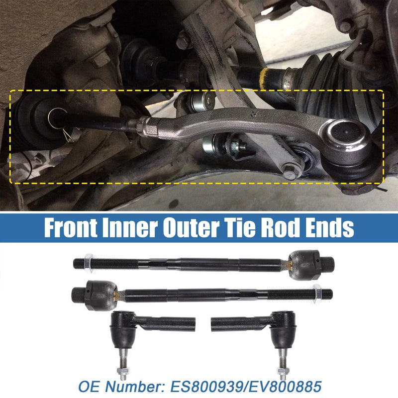 Chevrolet Camaro 4 x Front Inner Outer Tie Rod End Links Kit