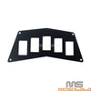 Polaris RZR 800 570 900 XP 5 x Rocker Button Switch Panels (2011-2014)