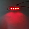 Truck Trailer Pickup 12V 24V 4 x LED Side Clearance Marker Light Red