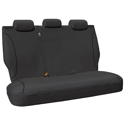 Ford Ranger PX Custom Fit Rear Seat Cover Grey Canvas (2011-2015)