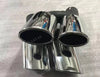 Audi A4 B9 / S4 / S6 / S7 Dual Outlet Quad Exhaust Tips (2017-2023)
