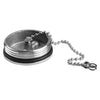 Boat Marine Yacht Deck Fill Spare Cap With Chain 2 Inch