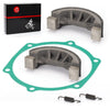 John Deere 750-770-790-3005 Tractor 2 x Brake Shoes, Gasket & Springs (1982–1990)