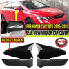 Honda Civic Gloss Black Mirror Cover Cap Trim (2006–2012)