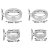 Ford F-150 7 x Silver Tone AC Climate Control Knob Covers (2021-2022)