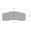 Toyota Tarago Tora Rear Disc Brake Pad Set (1990–2000)