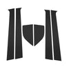Chevy Aveo 6 x Pillar Window Trim (2002 - 2006)