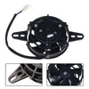 Motorcycle Engine Heat Control 12V Electric Radiator Cooling Fan