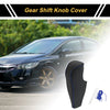 Honda Civic 2006-2011 Black Blue Faux Leather Car Gear Shift Knob Cover