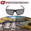 Motorcycle Riding Goggles Gray Lens Yellow Leaves Frame Tri-acetel Cellulose
