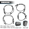 BMW X4 4 x ABS Wheel Speed Sensors (2015-2020)