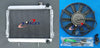 Toyota Corolla AE71 AE72 Alu Radiator + Fan (1979-1983)