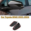 Toyota BZ4X Glossy Black Side Rearview Mirror Cap Cover Trim (2022–2024)