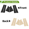 Chevy Malibu Black 6 Pcs Pillar Window Trim (2016 - 2021)