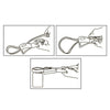 Oil Filter Pipe Mechanics 8 Inch Rubber Strap Wrench Tool