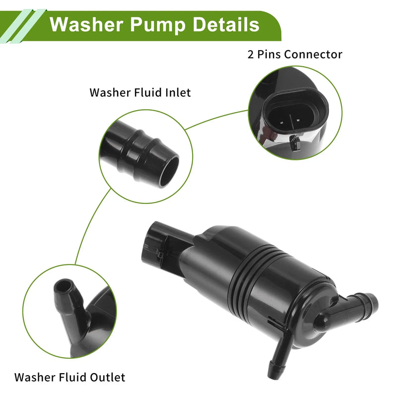 Buick Century Windshield Washer Pump Washer Fluid Pump (1994 - 1996)