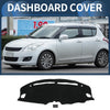 Suzuki Swift ZC 2017-2024 Black 1 Set Dashboard Cover Mat