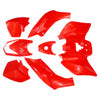 125cc TIGER Quad Dirt Bike ATV RED Plastics Fairing Fender Guards Cover