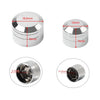 Harley Evolution Engines 60 x Chrome Engine Bolt Caps Covers (1984-1999)