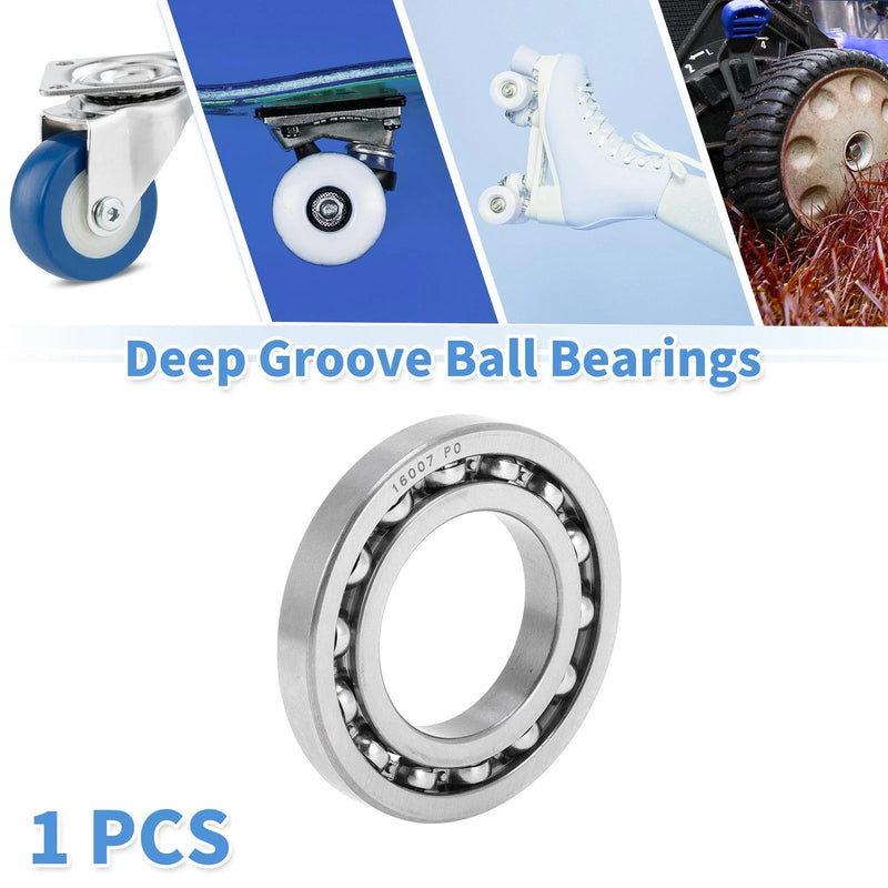 Scooter Skateboard Wheel Deep Groove Ball Bearings 35x62x9mm 1 Pc