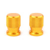 Car Truck Motorcycle Bike Gold Universal Tyre Air Valve Caps