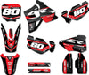 Honda CR 80 (1996-2002) Collide Style Stickers Custom Graphics Full Kit