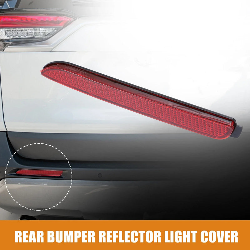 Toyota RAV4 Rear Left Side Bumper Reflector Light Cover (2019–2023)