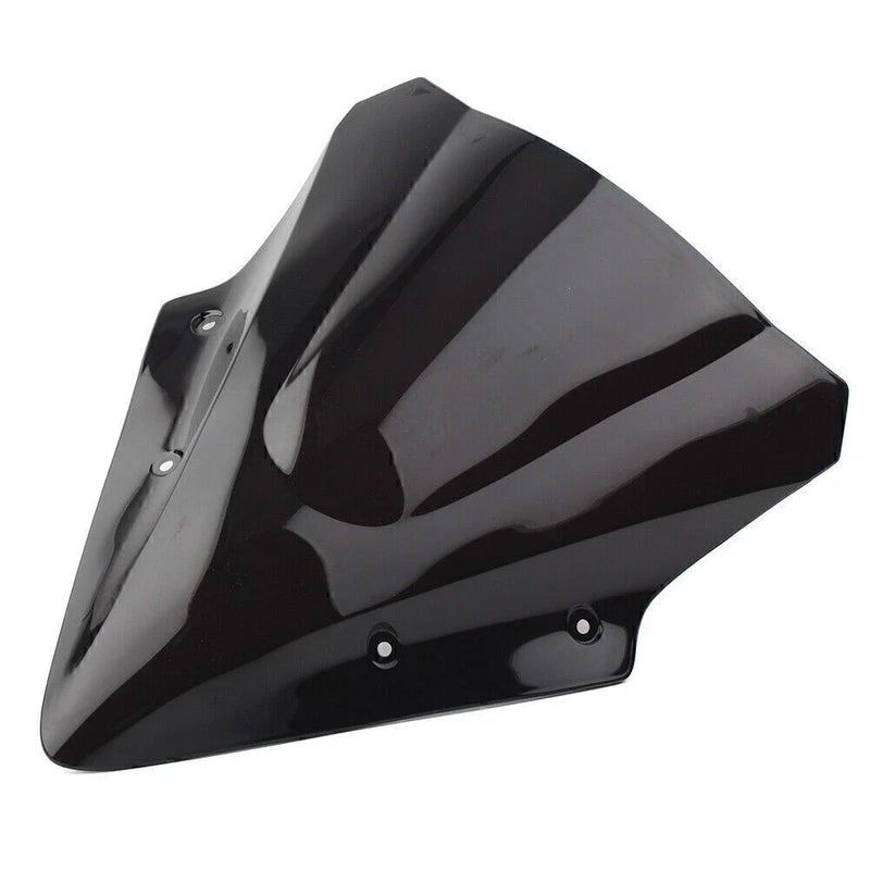 Kawasaki Ninja 650 EX650 ER6F (2017-2019) Black Dual Bubble Windscreen