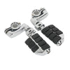 Harley Touring 22mm 25mm 32mm 35mm Chrome Highway Footpeg Footrest Mount