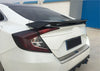 Honda Civic Sedan Unpainted Rear Trunk Spoiler Wing (2016-2020)