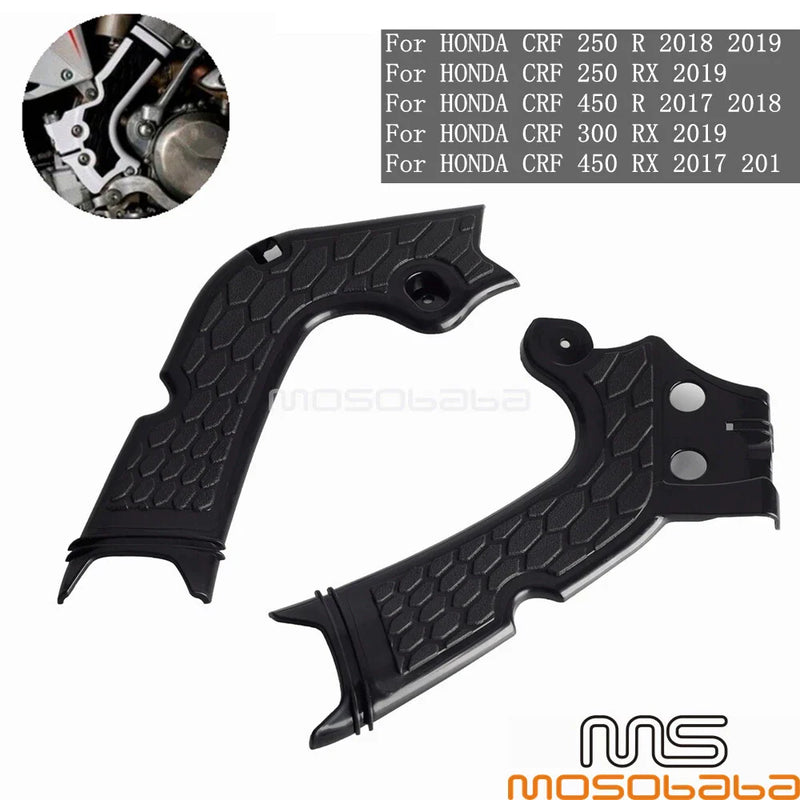 Honda CRF 250R 250RX 450R 300RX 450RX Dirt Bike Frame Guards (2004-2023)