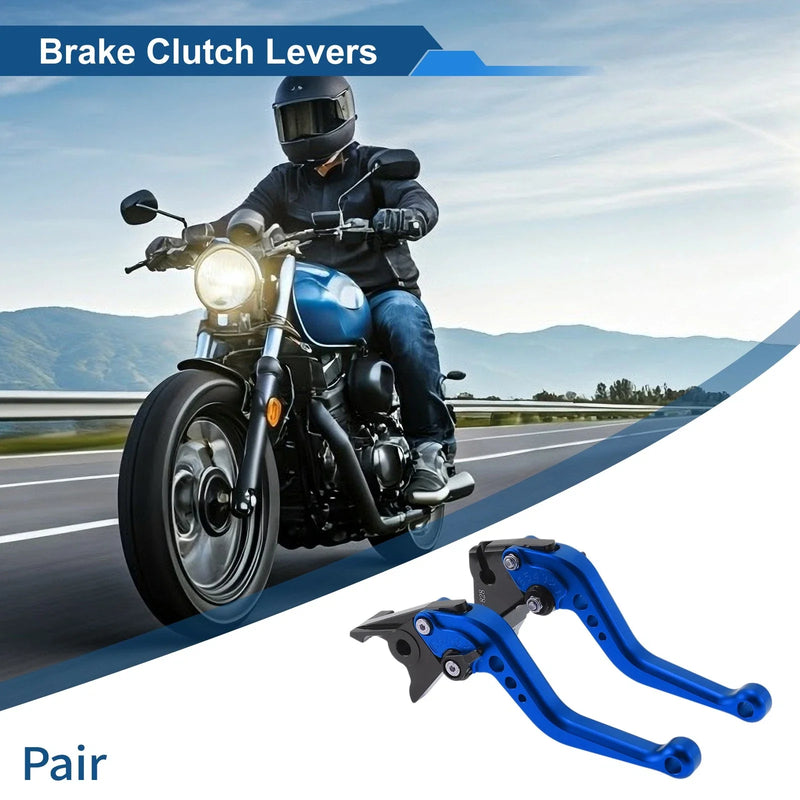 Kawasaki Z750 Levers / Adjustable Short Brake Clutch Levers (2007–2012)