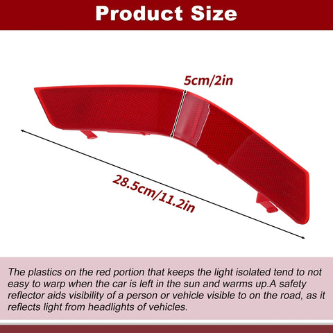Nissan Rogue Rear Bumper Reflector Side Marker (2017-2020)