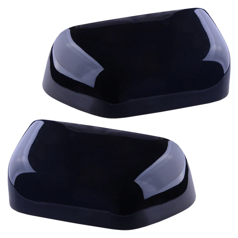 Ford F250 F350 Super Duty Glossy Black Top Half Mirror Cover (2017-2020)