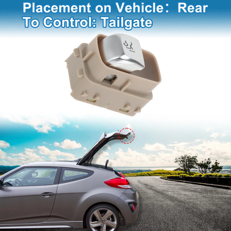 Mercedes C300 C400 C63 AMG Beige Trunk Release Switch (2015-2019)