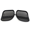 Harley Road Glide (2015-2022) Black Tri-Line Speaker Grills Covers