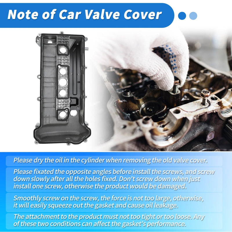 Ford Escape 2.3L (2005-2008) Silver Tone Engine Valve Cover