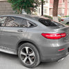 Benz GLC C253 2 x Carbon Look Rear Side Window Louvers (2016-2022)