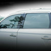 Mitsubishi Outlander 6x Black Door Pillar Post Cover Trim (2013–2019)