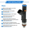 Ford S-Max 2.0 Flex & 2.3 (2006-2014) - 1 x Injector Fuel Injector