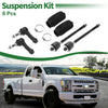 Ford F-150 6 x Front Suspension Kit Tie Rod Ends with Boots (2004-2023)