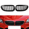 BMW E63 M6 E64 M6 Front Bumper Upper Grill Mesh Grille Trim (2006-2010)