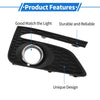 Chevrolet Cruze Front Left Fog Light Grill (2017-2018)