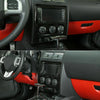 Dodge Challenger Carbon Fiber ABS Navigation Frame Cover (2009-2014)